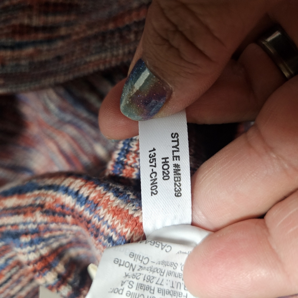 Madewell Space-Dyed Midi Sweater Dress Size XL - Picture 7 of 9
